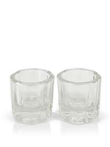 Prep Application: Glass Dappen Dishes - Set of 2