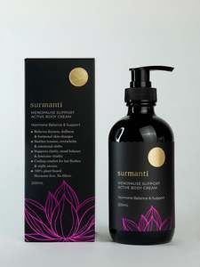 New: Menopause Support Active Body Cream - 200mL  Antiaging Relieves Dry, Dull Hormonal Skin Changes