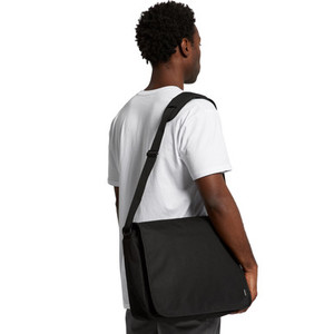 Products: Recycled Messenger Bag 1027 - Surreal Screenprint