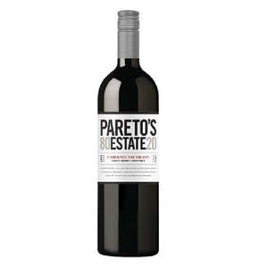 Red Wines: Pareto’s Estate Eighty20 Cabernet Sauvignon 2018
