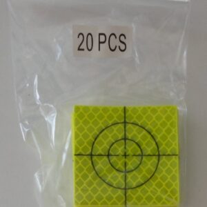 Reflective target 30mm size (Orange) – Survey Solutions Mount Maunganui, New Zealand