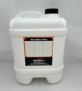 Products: Survival Water Storage 20L Stackable Water Container