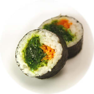 Maki: Seaweed Salad + Vegetables Maki