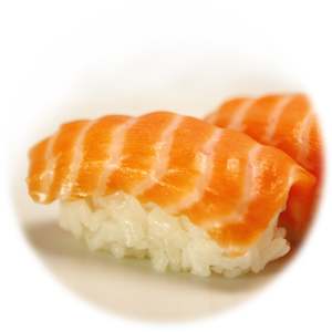 Our: Fresh Salmon Nigiri