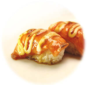 Aburi Salmon Nigiri(Seared salmon)