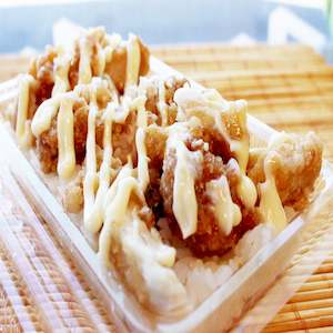 Crispy Chicken Rice Tray