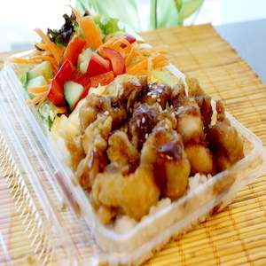 Rice Trays: Chicken Salad Rice Tray