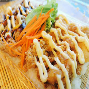 Chicken Combo Rice Tray (L)