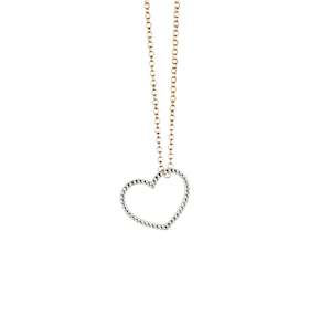 Charms & Pendants: 18k Heart Pendant