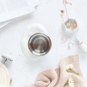 shaving: SustainaBLAH Stainless Steel Shaving Bowl