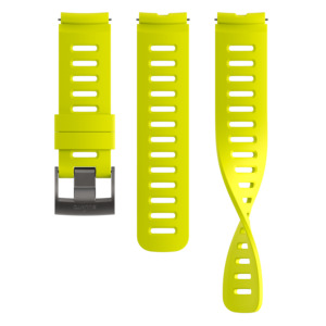 Dive Watch Straps: Suunto 22 Div1 Silicone Strap - Lemon Yellow