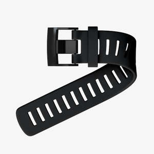 Dive Watch Straps: Suunto Dive Extension Strap - D4i Novo - Black Silicone