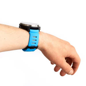 Suunto Dive 1 Strap - 24mm Silicone - Blue/Black