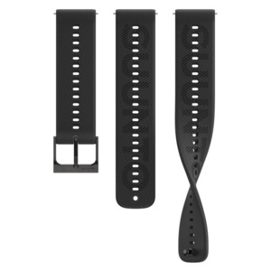 Suunto 22mm Ath 6 Silicone Strap - All Black