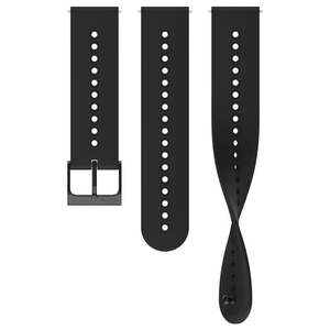 22mm Watch Straps: Suunto 22mm Urban 4 Silicone Strap - All Black