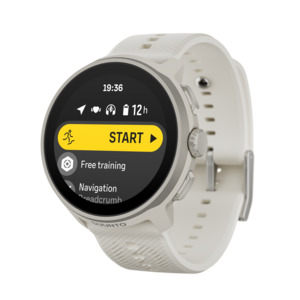 Suunto Run Frost Gray with Silicone Strap