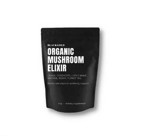 Organic Mushroom Elixir Extract 30 Serves by BLACK GOLD - SVASTHYA NZ