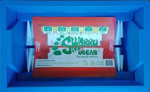 SWABBO Footwasher. Model:- Ocean. Colour:- Blue