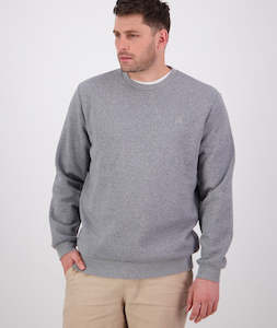 Mens Knitwear Jumpers: Men's Fundamentals Cotton Knit Crew