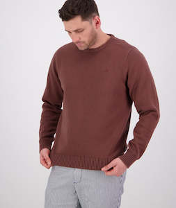 Men's Fundamentals Cotton Knit Crewneck Jumper