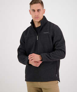 Men's Weka Technical Fleece Pullover with Bonded Wool Lining