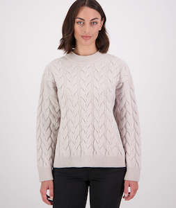 Women's Kinsley Cable Knit Crew