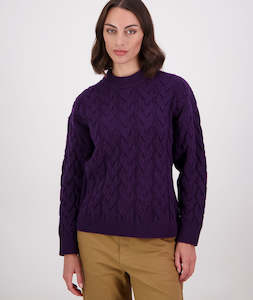 Women's Kinsley Cable Knit Crew
