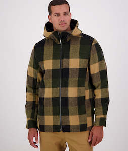 Mens Zip Up Hoodies: Men's Hudson Wool Hoodie