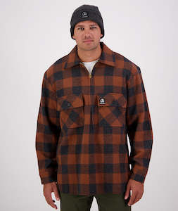 Men's Ranger Wool Zip Front Bushshirt