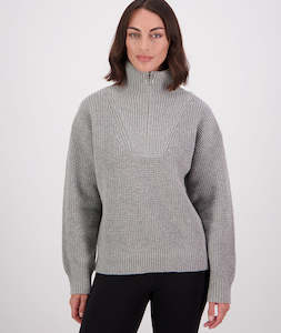 Womens Knitwear Jumpers: Women's Darlinghurst Zip Jumper