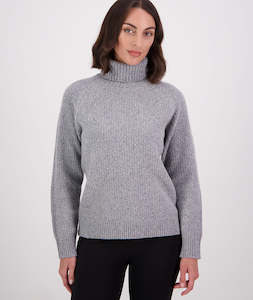 Womens Knitwear Jumpers: Women's Lyttelton V2 Roll Neck Jumper