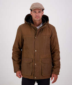 Mens Jackets: Men's Evans Flat V2 Oilskin Jacket