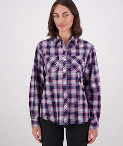 Womens Shirts: Women's Barn Long Sleeve Shirt