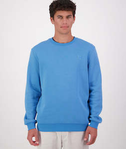 Mens Crewneck Sweater Jumper: Men's Fundamentals Cotton Fleece Crew