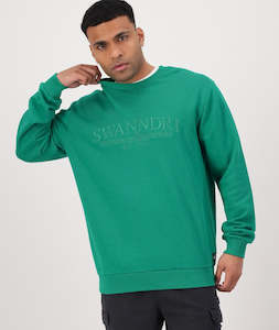 Mens Crewneck Sweater Jumper: Men's Mulford Crew Neck Fleece