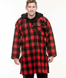 Men's Original Wool Bushshirt with Lace-up front