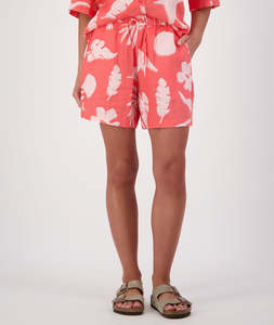 Women's Leafage Linen Short