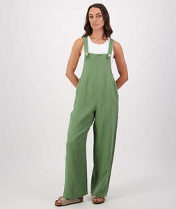 Womens Clothing: Women's Julian Linen Dungarees