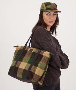 Accessories Luggage Wallets: Gibbston Wool Tote Bag