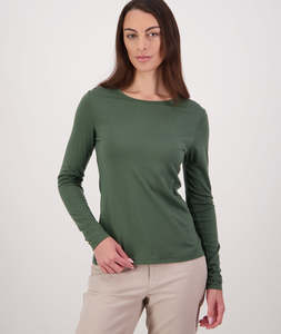 Womens Knitwear Jumpers: Women's Cass Long Sleeve Merino Top