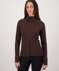 Women's Merino Fusion Zip Up Top
