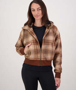 Womens Jackets: Women's Murchison Wool Hoodie