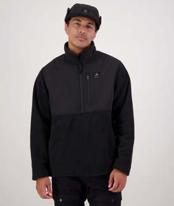 Mens Tops: Men's High Rock Hybrid Fleece Pullover