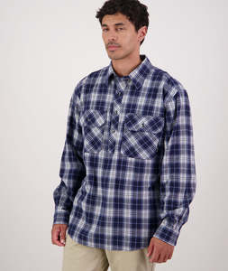 Mens Long Sleeve Shirts: Men's Barn Yarn Dye Long Sleeve Shirt