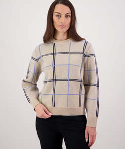 Women's Yasmin Check Knit