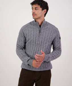 Men's Doncaster V2 Zip Cable Knit