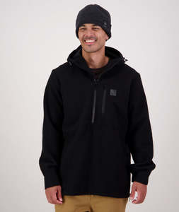 Mens Jackets: Men's Reidston Windproof Wool Anorak