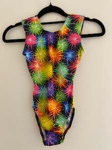 Leotards & Unitards: Milano Multi-coloured fireworks