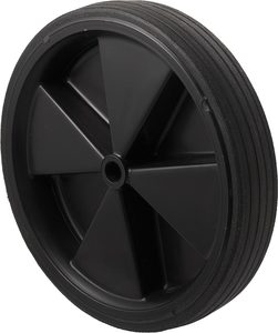 250mm Black Rubber Utility Hand Truck Wheel - PRP250