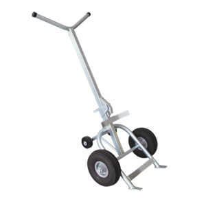 Material Handling Equipment: Industrial Drum Trolley – DTFBSR | 350KG Capacity | Multi-Surface Use